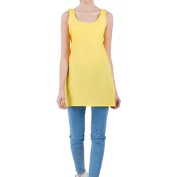 Happy Bunny Women Cotton Thigh Length Inner Slip for Kurti-image-38