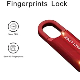WildCard India Fingerprint Padlock Smart Door Lock image 2