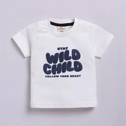 LITTLE COLLARS Boys Printed T-shirt and Shirt with Trousers image 3