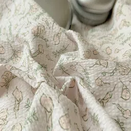 JC HOME Pink & White Floral Polycotton 3 Piece Double King Regular Bedding Set image 4