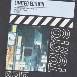 max Boys Typography Printed Applique T-shirt image 4