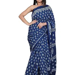 Pinkcity Trade World White Pure Cotton Ikat Sarees-picture-10