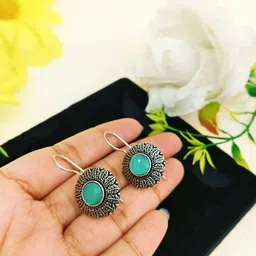 UrbanLuk Circular Drop Earrings image 3