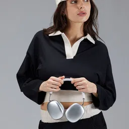 CAVA Women Boxy Polo Solid Sweatshirt-picture-14