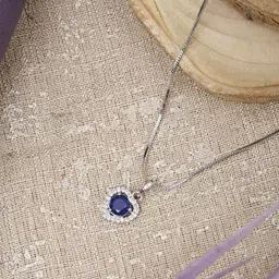 FASHION EMPIRE Silver-Plated Alloy Artificial Stones Pendant-picture-12