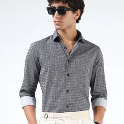 MARTIN SMITH Men Comfort Printed Casual Shirt image 2