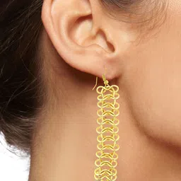 ZIVOM Contemporary Drop Earrings-image-14