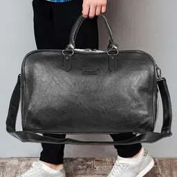 Kenneth Cole Textured Duffel Bag With Detachable Shoulder Strap image 3