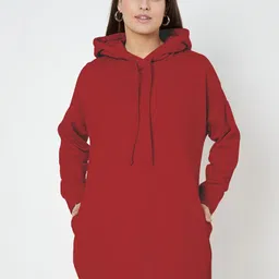 BRINNS Women Hooded Longline Sweatshirt-picture-25