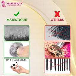 MAJESTIQUE 4 In 1 Multifunctional Makeup Brush image 2