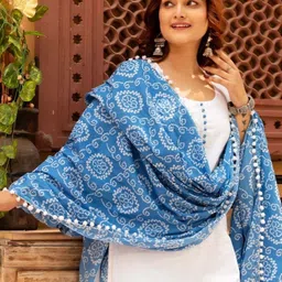 Women Basket Women Ethnic Motifs Regular Kurta with Trousers & With Dupatta image 2