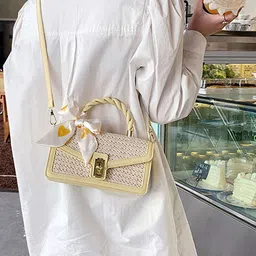 StyleCast x Revolte PU Structured Shoulder Bag image 4