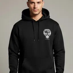 YONGE Men Printed Hooded Sweatshirt-picture-31