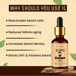 kreni Beard Growth Oil For Thinning & Scalp Hair - 30 ml image 2