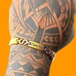 Dynamic Retail Global Men Gold-Plated Link Bracelet image 2