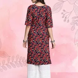 Ethnic basket Women Pack Of 2 Multicoloured Crepe Kurtas image 5