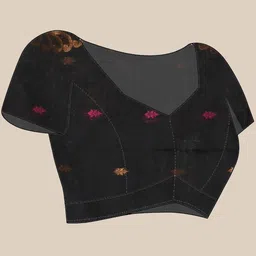 TANTLOOM Woven Design Zari Silk Cotton Handloom Saree image 3