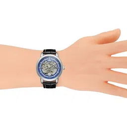 FORSINING Men Dial & Leather Straps Analogue Automatic Motion Powered Watch TWW_WRG8173M3S3 image 4