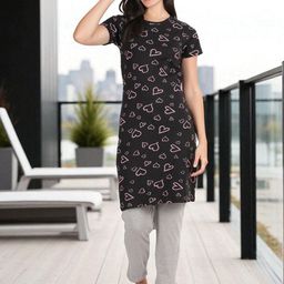 Kryptic Printed Pure Cotton Relaxed Fit Night suit-picture-28