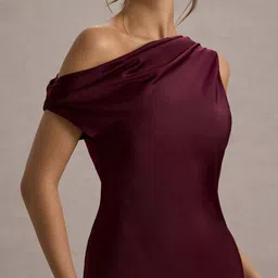StyleCast One Shoulder Bodycon Maxi Dress image 5