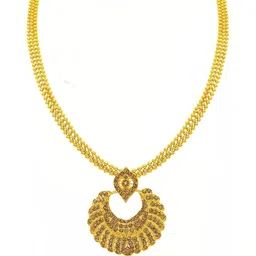 Women Click Stone studded Jewellery Set image 2