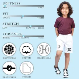 NUSYL Boys Cotton Regular Fit Printed Shorts image 3