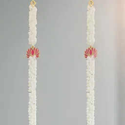 GADINFASHION White & Pink 2 Pieces Door Hanging Torans-picture-6