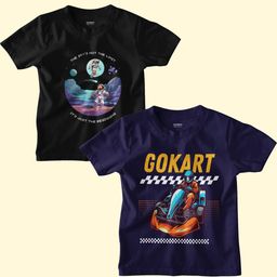 JEMBER Kids-Boys Pure Cotton Bio Finish Tshirts-picture-23