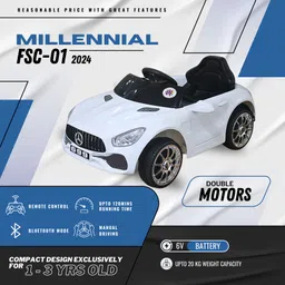 millennial FSC01 BENZ Car Battery Operated Ride On image 3