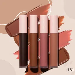 4pc Nude Edition Liquid Lipstick Makeup Combo-image-5