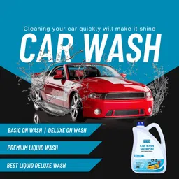wng High Foam Car wash Shampoo Car Washing Liquid image 4