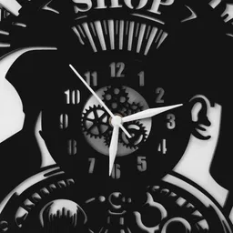 urban qraft Analog 31 cm X 31 cm Wall Clock image 5