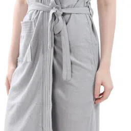 lacylook Grey Medium Bath Robe image 3