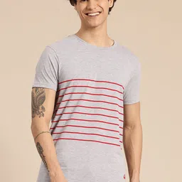 United Colors of Benetton Horizontally Striped Regular Fit T-shirt-picture-27