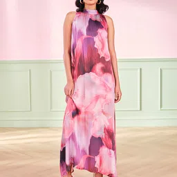 AND Women Floral Printed Sleeveless Maxi Dress-picture-26