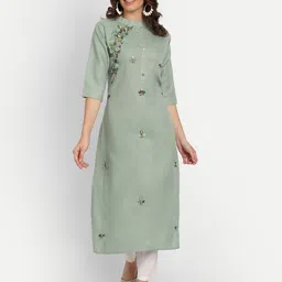 4u Fashion Women Solid Blended Kurtas-picture-39