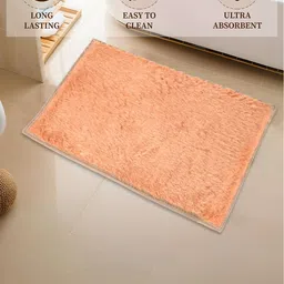 Kuber Industries Peach Colored 2 Pieces Anti Skid Mat For Bathroom image 3