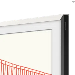 1.89 m modern white customisable bezel for the frame tv (2021) white-image-12