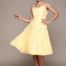 Label Ritu Kumar Pure Cotton Tiered Dress-picture-14