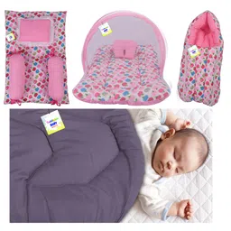Babytoons Baby Bedding for New Born Sleeping Essentials (0-6 Months) Pink-picture-21