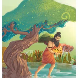 om books international Gita Wisdom Tales: Dhyana - Meditation - Inspiring stories explaining the key shlokas of the Bhagavad Gita Paperback , English image 5