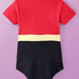 babyoye disney Babyoye Disney Interlock Knit Half Sleeves Onesies with The Incredibles Graphics Pack of 2 - Multicolor image 5