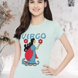 Metronaut Women Typography 2 Wonder Woman Printed Applique T-shirt-picture-33