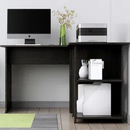 HEXA RED Brown Engineered Wood Study Table image 3