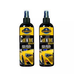 Amwax BODYPOLISH200ML2PCS White Car and Bike Body Polish 200ml-picture-12