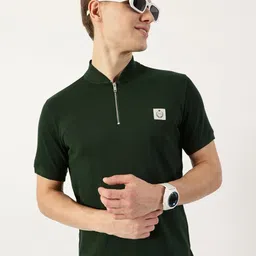 Thomas Scott Men Mandarin Collar T-shirt-image-25