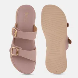 Roadster Women Open Toe Platform Sandals with Buckle image 2