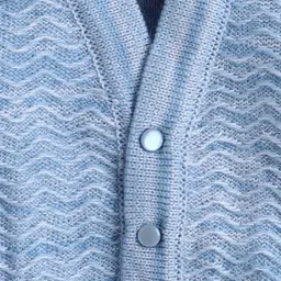 Little Angels Boys Chevron Woollen Cardigan image 3