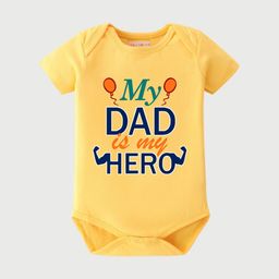 BLUSHES Infants Father's Day Theme Printed Pure Cotton Bodysuit-picture-14