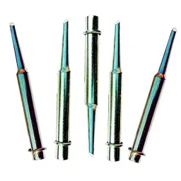 TECHDELIVERS Nickel Plated Horse Shoe Shaped Bit Tip for Soldering Irons (Pack of 2 Piece) image 1